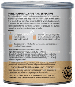 Organic India Triphala Powder 100 Gm